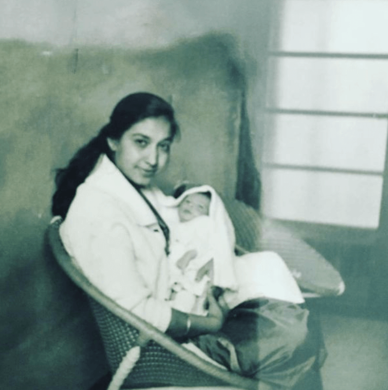 Robin Sharma as a newborn