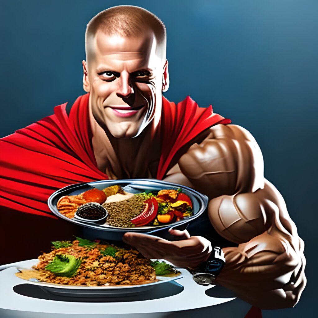 Tim Ferris Healthy food and muscles