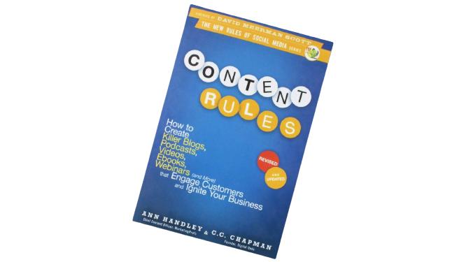 Book cover 22Content Rules22
